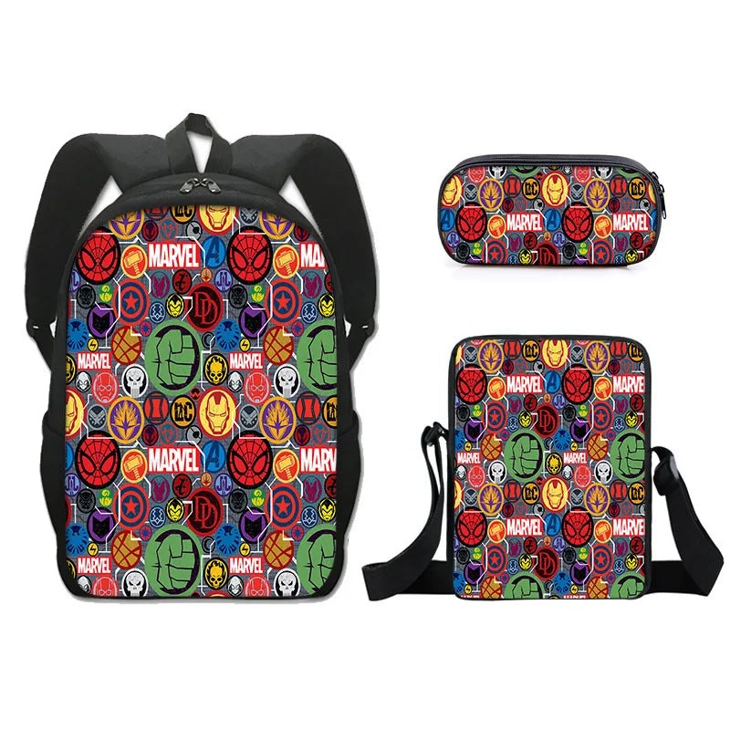 3pcs Spider-Man School Bag Set - Image 12