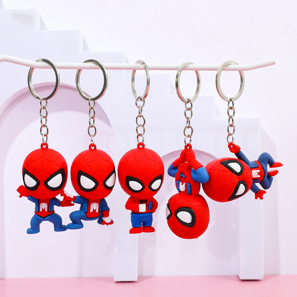 5pcs Spider-Man Keychain Set - Image 2