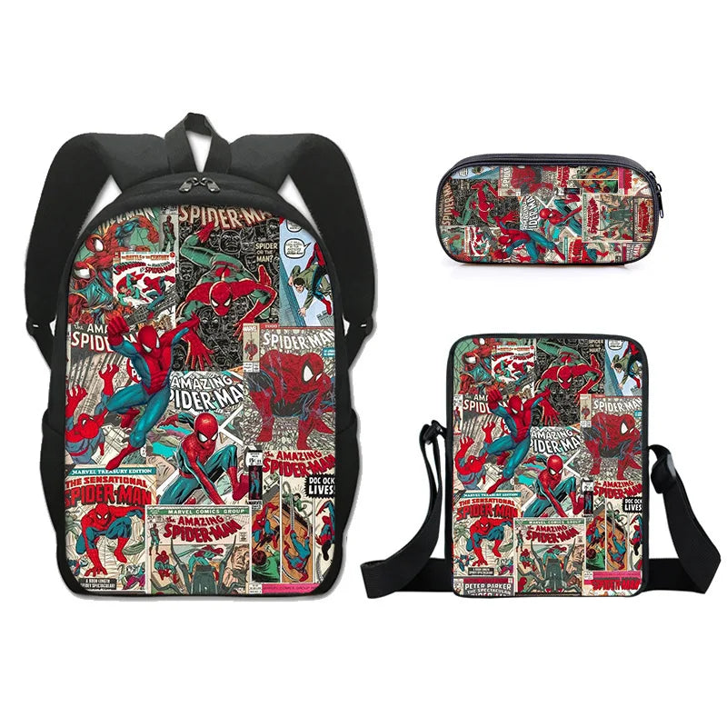 3pcs Spider-Man School Bag Set - Image 2