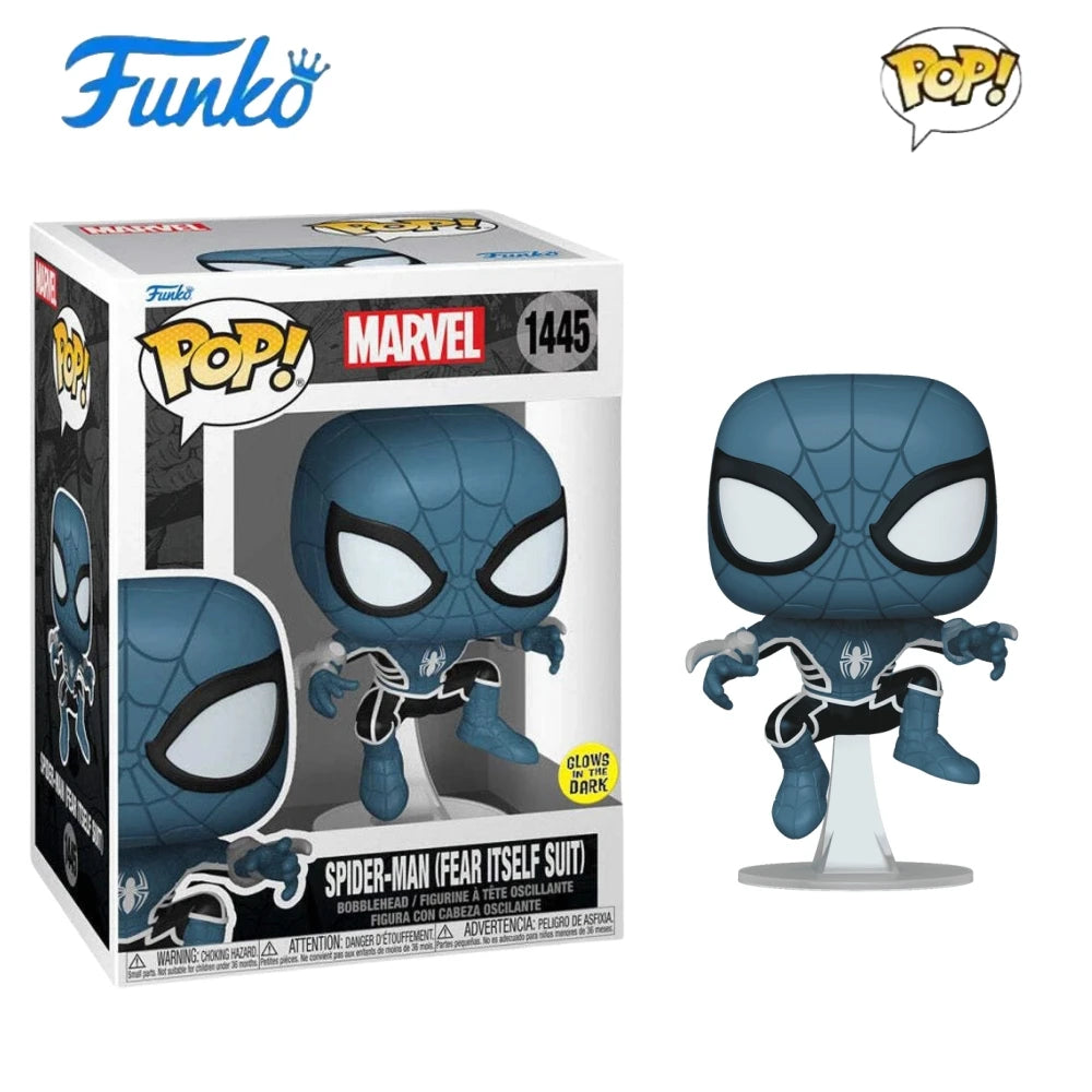 Funko Pop! Marvel Spider-Man (Fear Itself Suit) Glow #1445 - Image 7