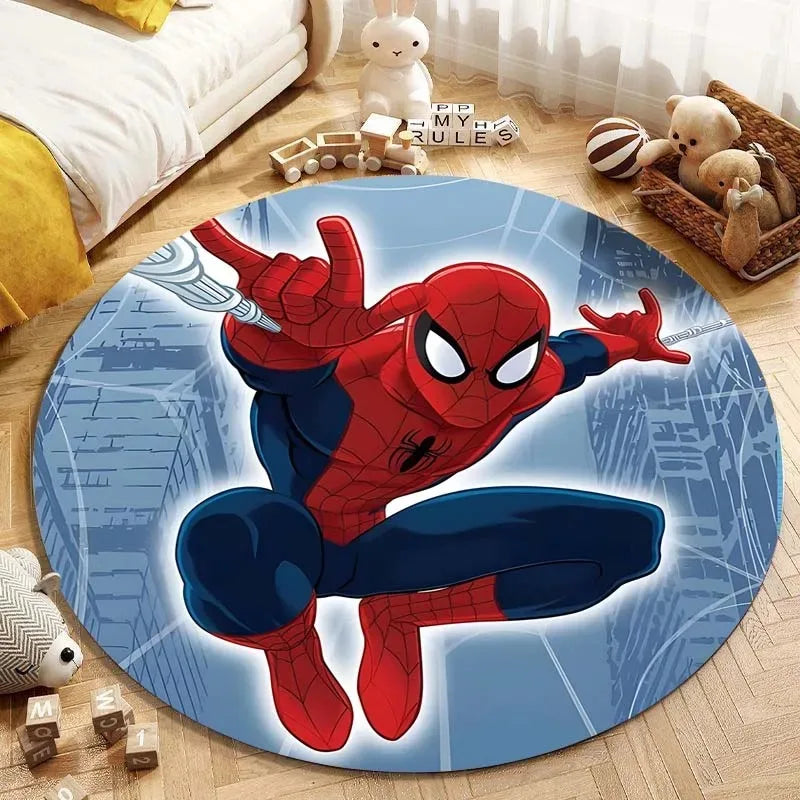 MINISO Marvel Spider-Man Round Carpet - Image 9