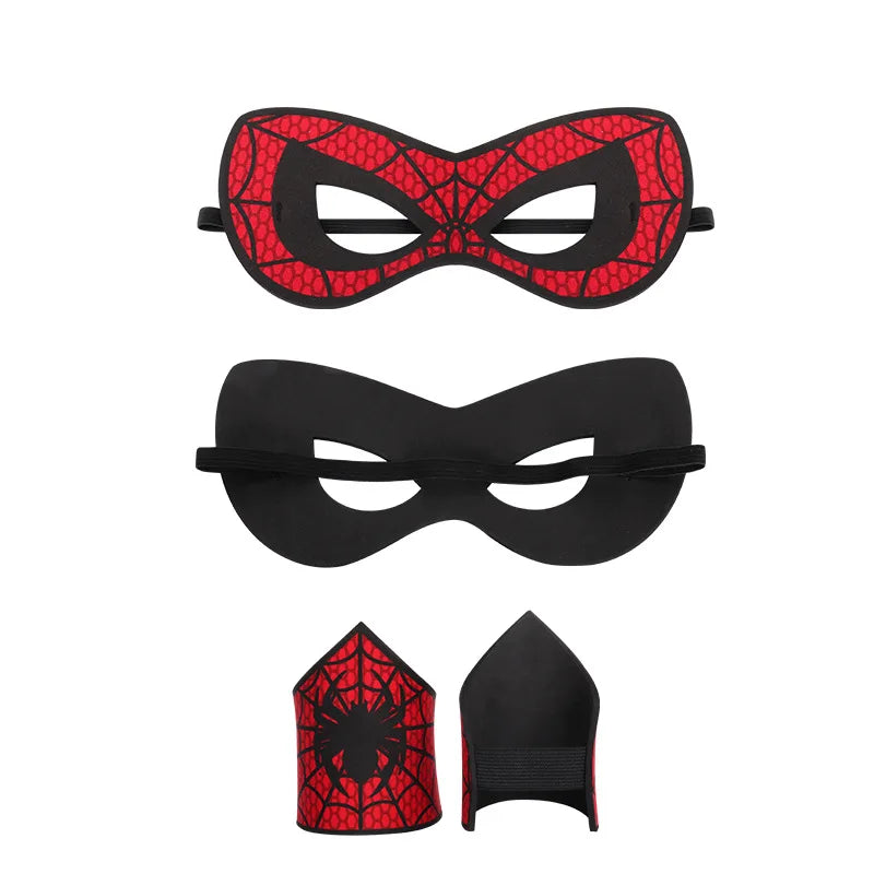 Kids Superhero Spider-Man Mask + Wrist Guard Set - Image 6