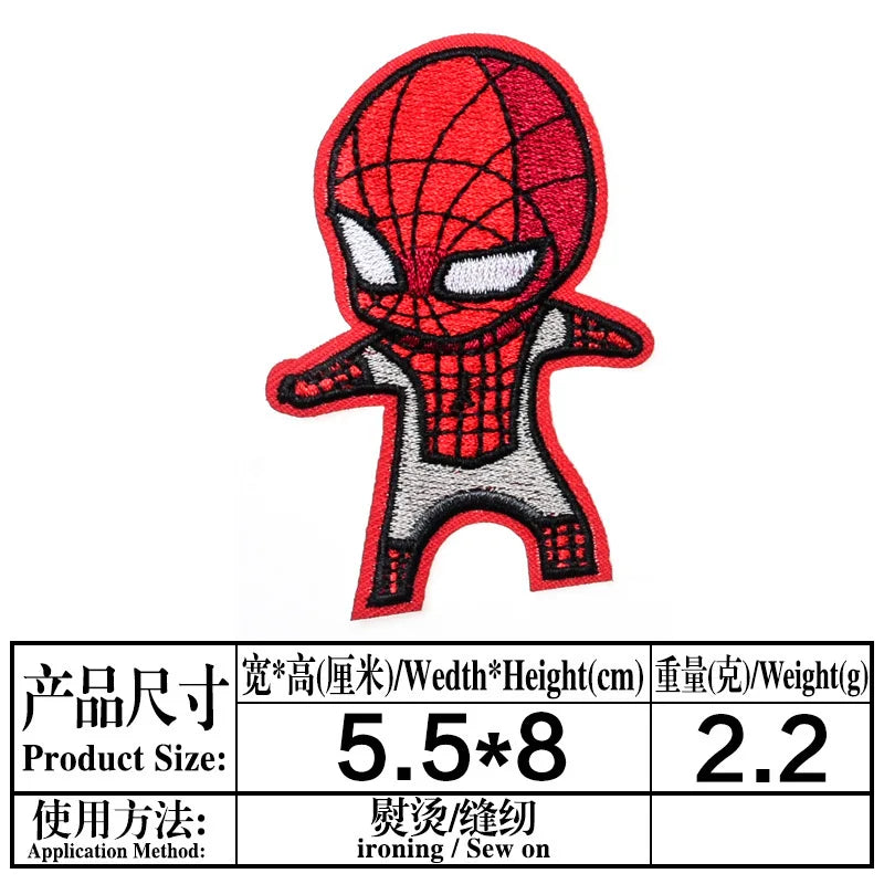 1pc Spider-Man Embroidered Iron-On Patch - Image 20