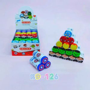 24pcs Avengers Spider-Man Erasers