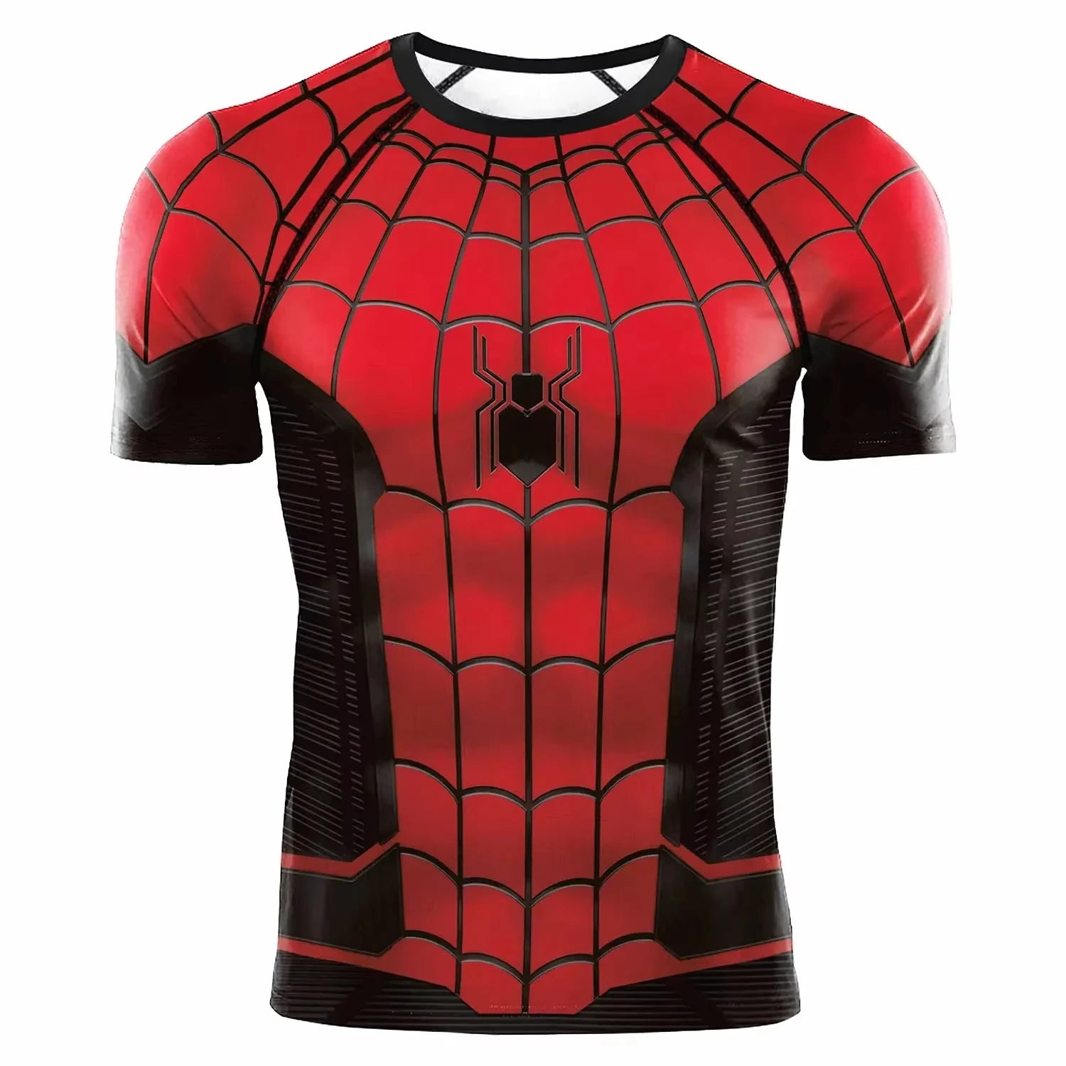 Men's Spider-Man Compression Shirt - Image 8