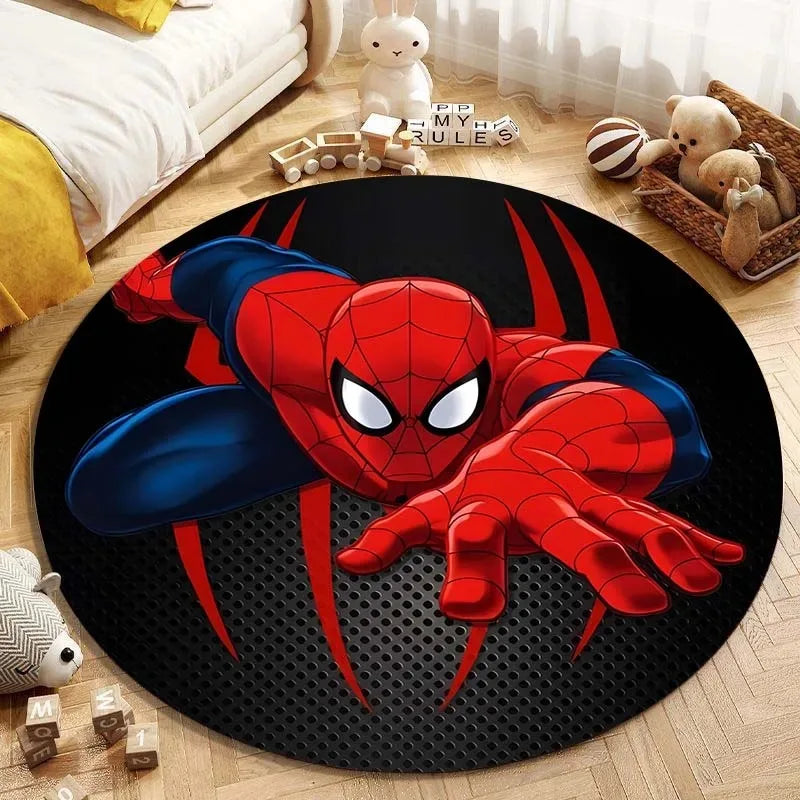 MINISO Marvel Spider-Man Round Carpet - Image 19