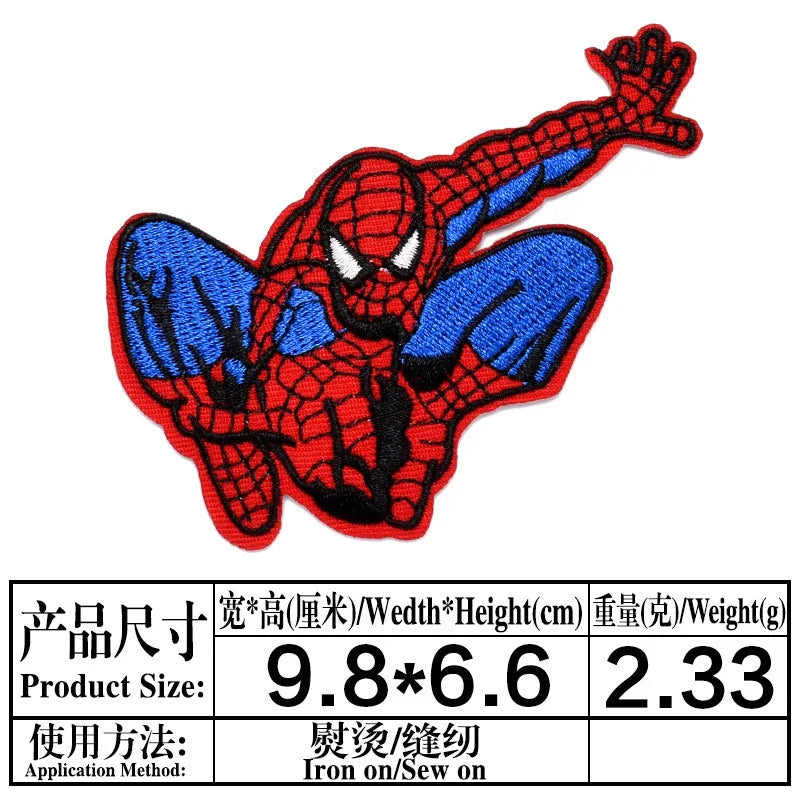 1pc Spider-Man Embroidered Iron-On Patch - Image 13