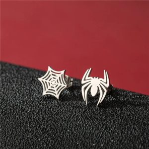 Hiphop Punk Spider Earrings