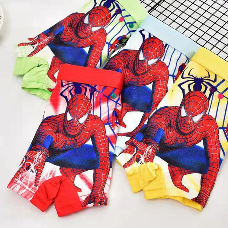 Children’s Spider-Man & Frozen Cartoon Boxer Briefs - Image 6