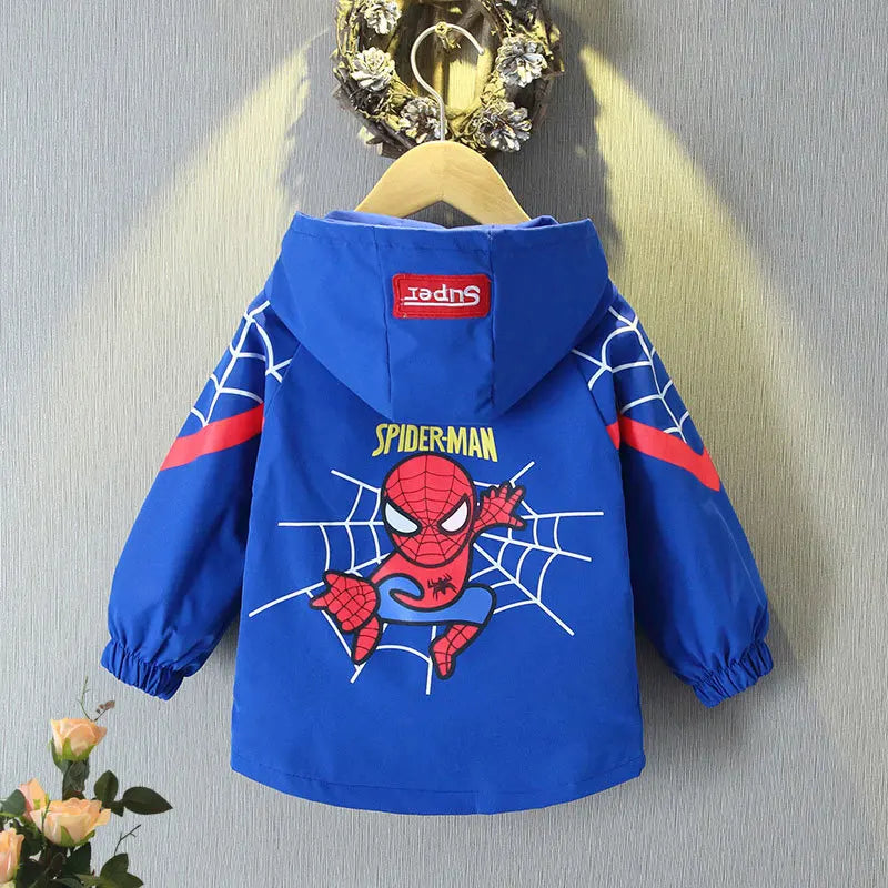 Boys & Girls Spider-Man Hooded Jacket - Image 13