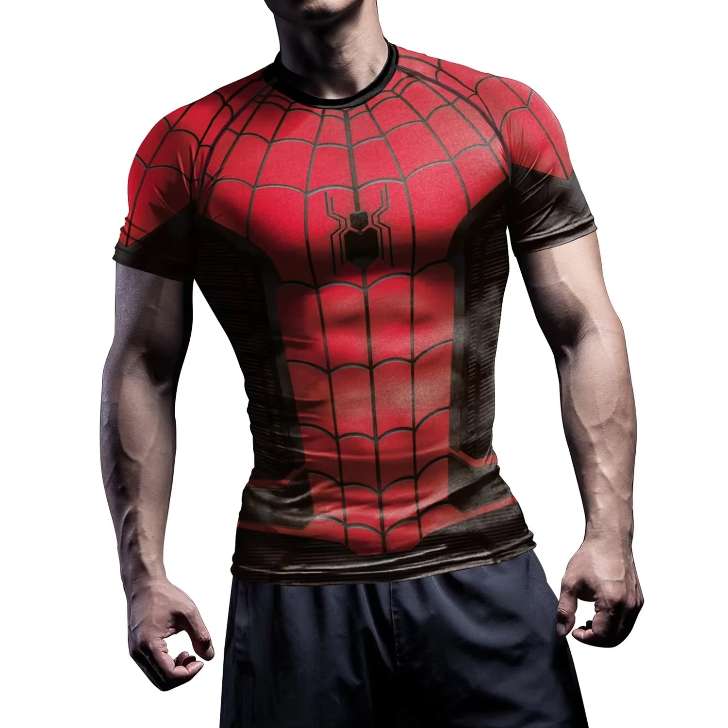 Men's Spider-Man Compression Shirt - Image 2