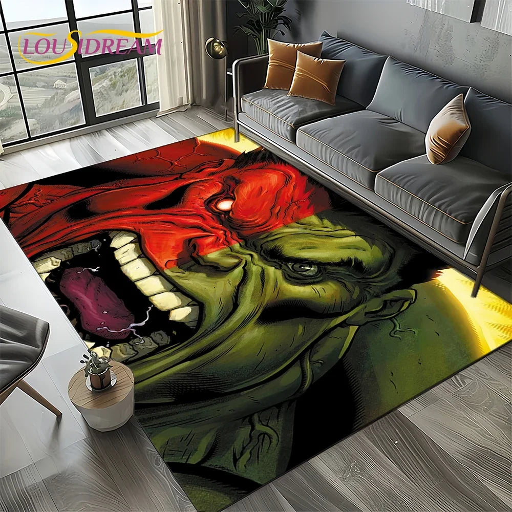 Spider-Man Marvel Avengers Cartoon Rug - Image 5