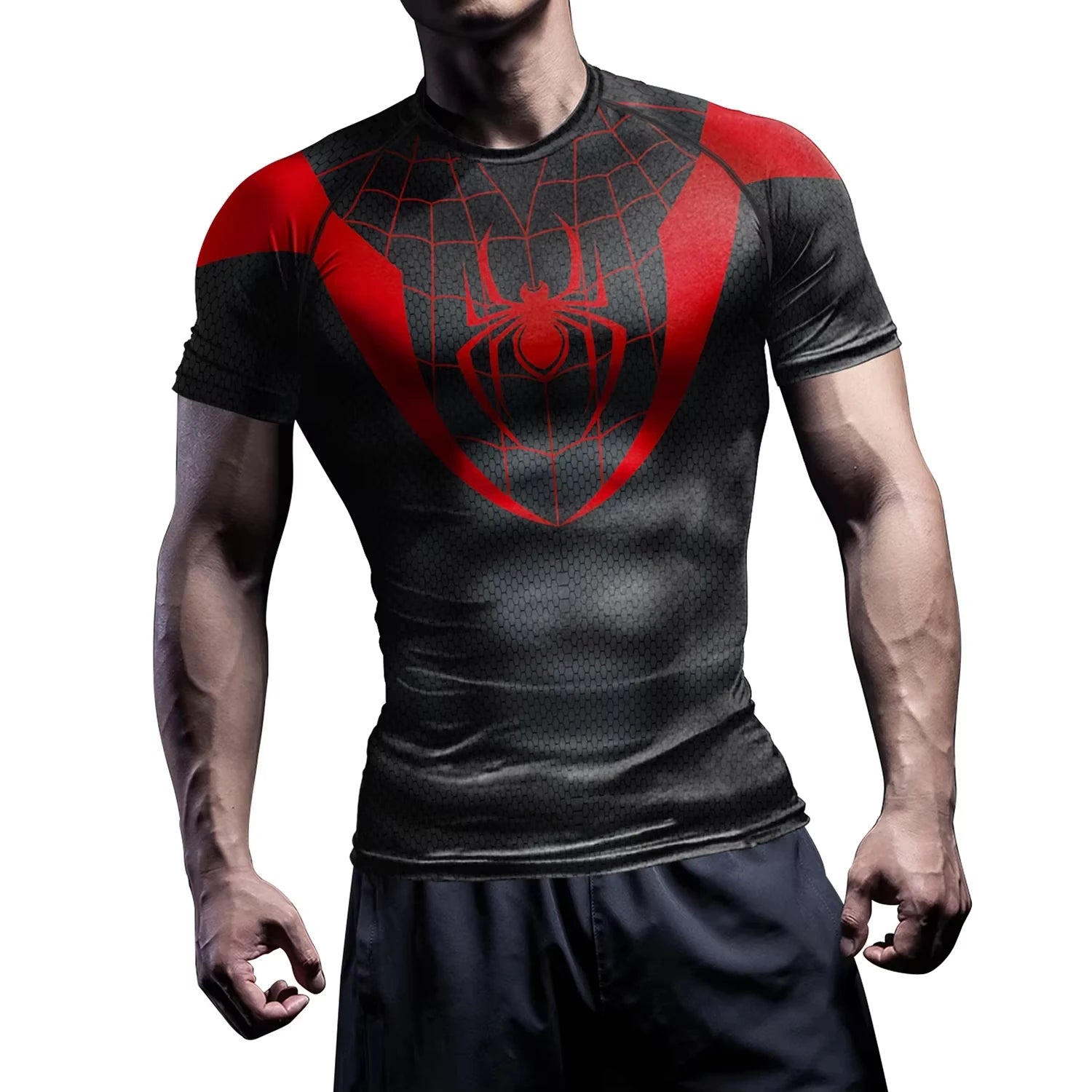 Men's Spider-Man Compression Shirt - Image 5