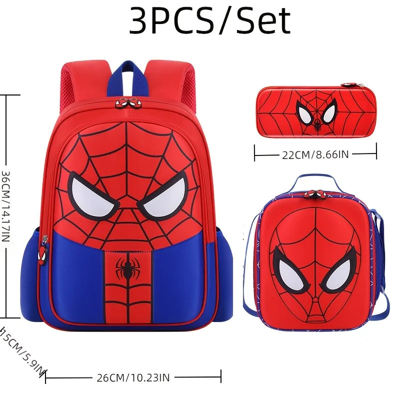 3pcs Marvel Spider-Man Backpack Set - Image 6