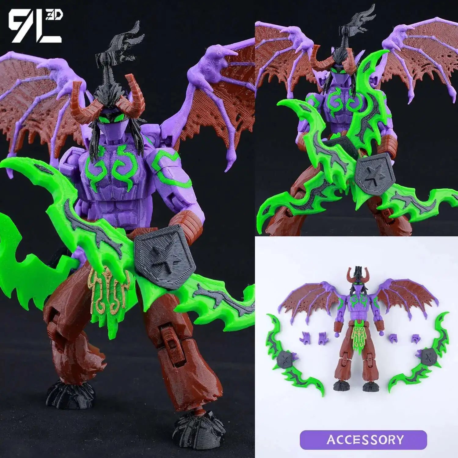 9L3D Printed Lucky Dummy 13 Spider-Man Action Figure - Image 17