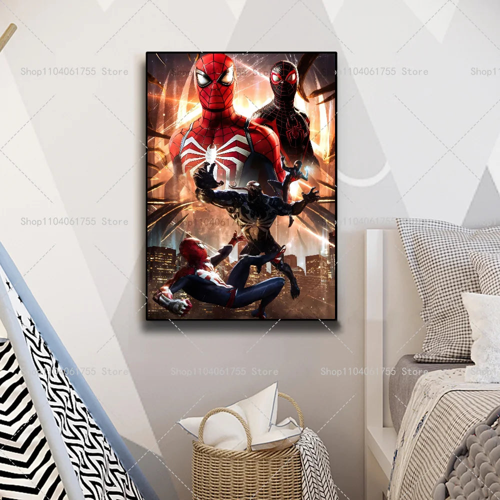 1PC Spider-Man Miles Morales Poster - Image 6