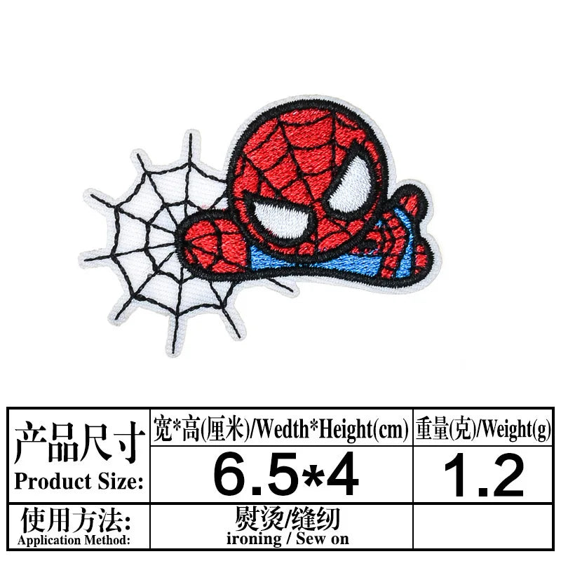 1pc Spider-Man Embroidered Iron-On Patch - Image 3