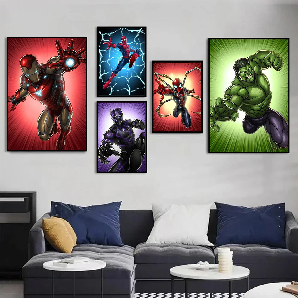 MINISO Marvel Avengers Glow Poster - Image 2