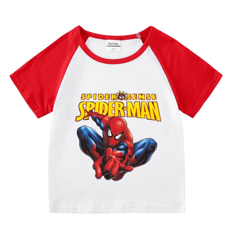Boys’ Summer Spider-Man Outfit Set - Image 35