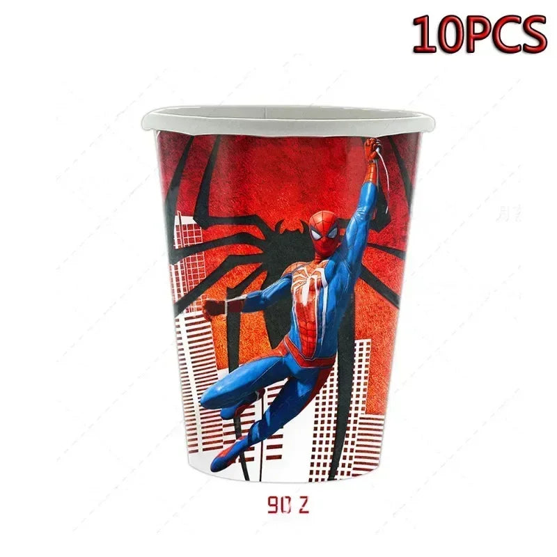 Marvel Spider-Man Birthday Party Tableware - Image 3