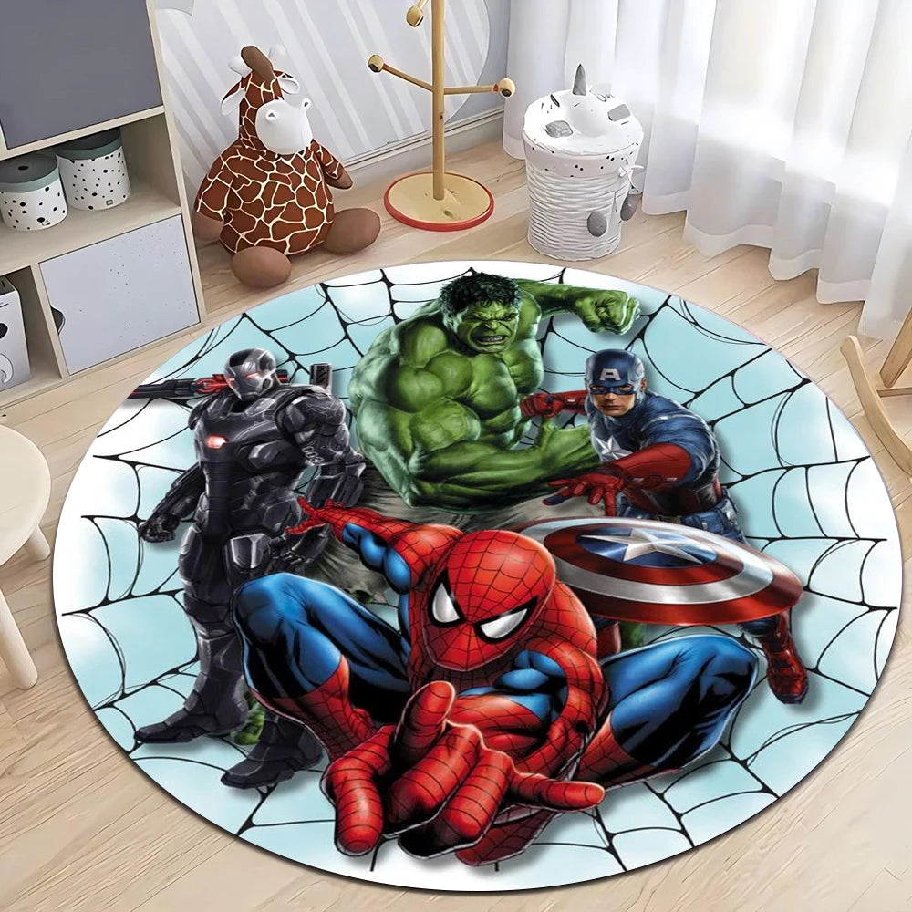 MINISO Marvel Spider-Man Round Rug - Image 20