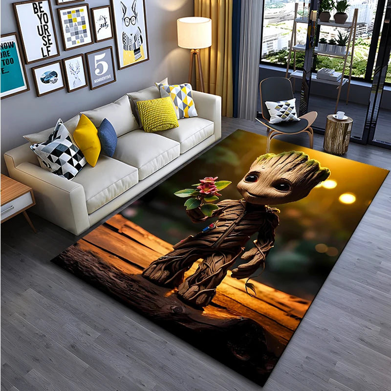 Marvel Groot Printed Carpet - Image 4