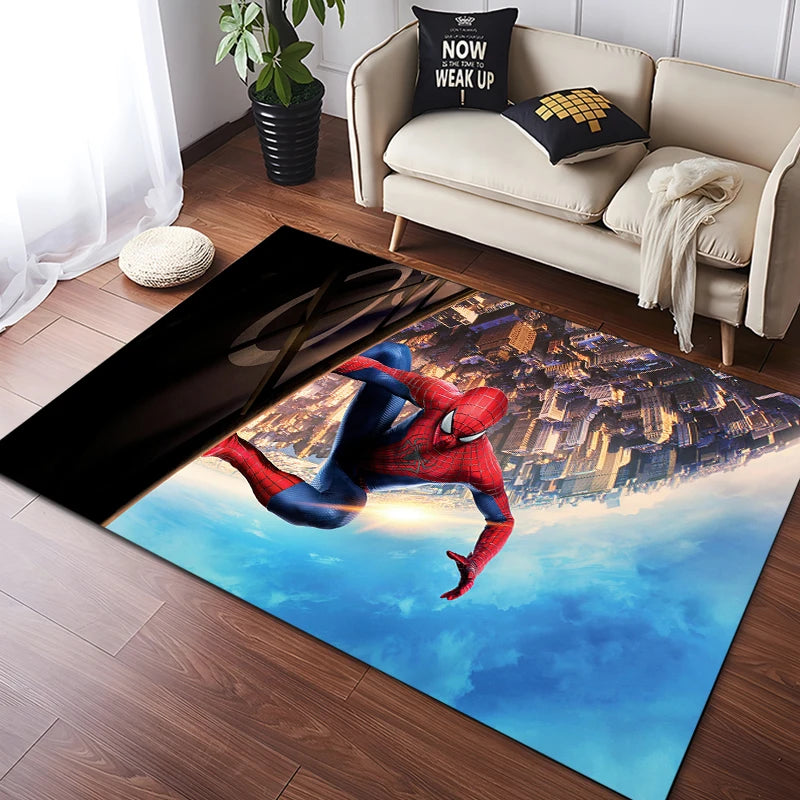 Disney Spider-Man Pattern Carpet - Image 7