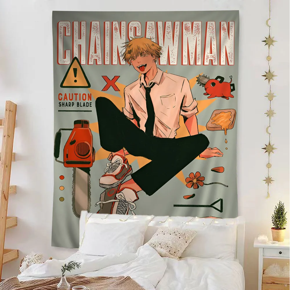 Chainsaw Man Anime Tapestry - Image 5