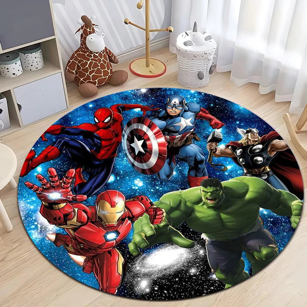 MINISO Marvel Spider-Man Round Rug - Image 11